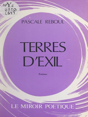 cover image of Terres d'exil